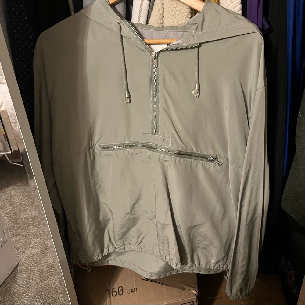 Thread & Supply Green Hooded Jacket
